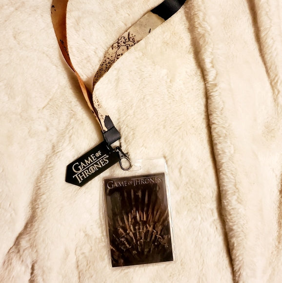 Bundle NWOT Game of Thrones Hand of the King Belt Bag & Lanyard - Picture 10 of 14